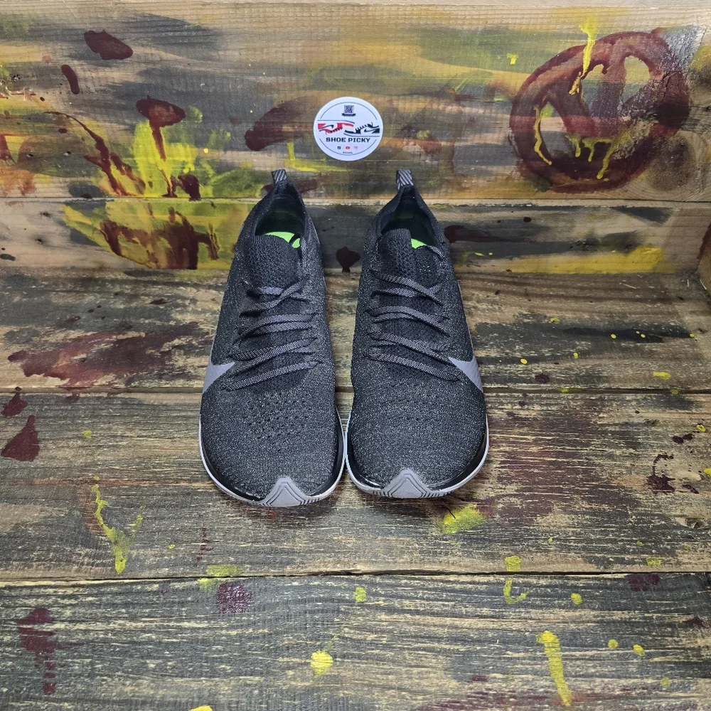 Nike‎ Zoom Fly Flyknit AR4562-081 Black Gunsmoke Running Shoes Womens Size 6.5